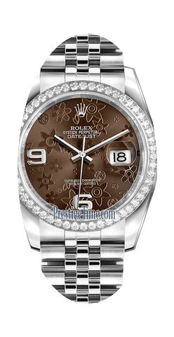 Rolex Datejust 36mm Stainless Steel Ladi...