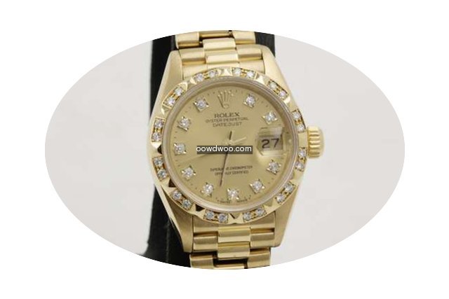 Rolex Datejust 26mm 18k yellow gold / Py...