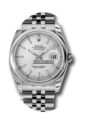 Rolex Datejust 36mm - Steel Domed Bezel ...