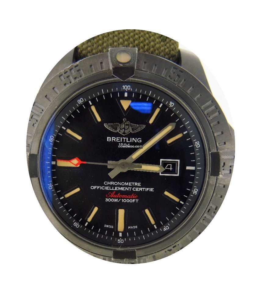 Breitling avenger blackbird...