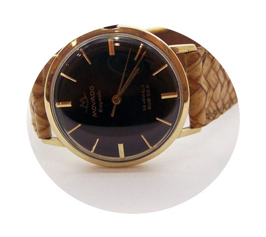 Movado 14k Kingmatic Sub Sea Automatic W...