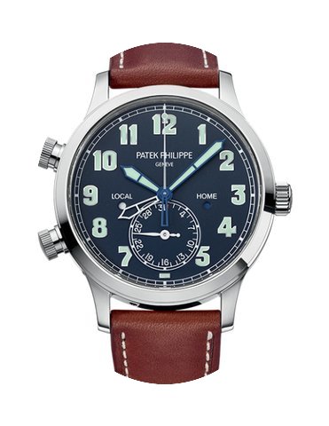 Patek Philippe Calatrava Pilot Travel Ti...