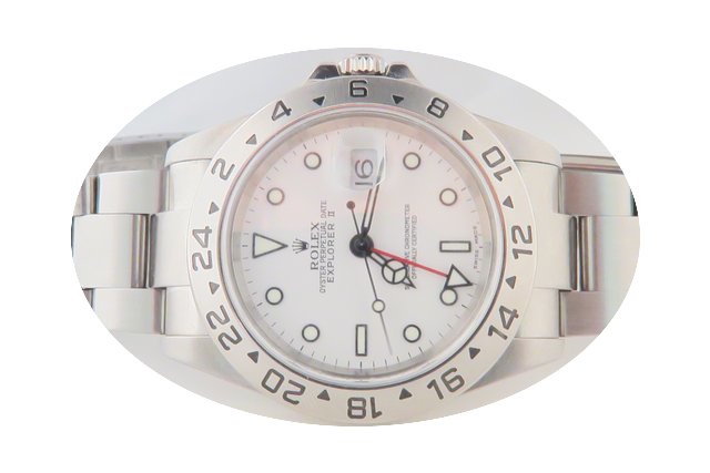 Rolex Explorer II White Dial 40mm (Only ...