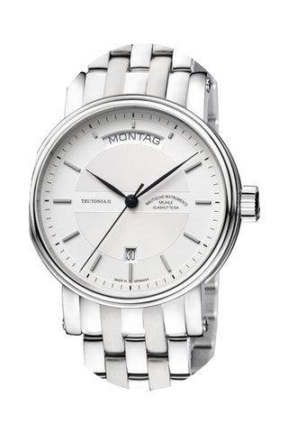 Mühle Glashütte Teutonia II Tag/Datum...