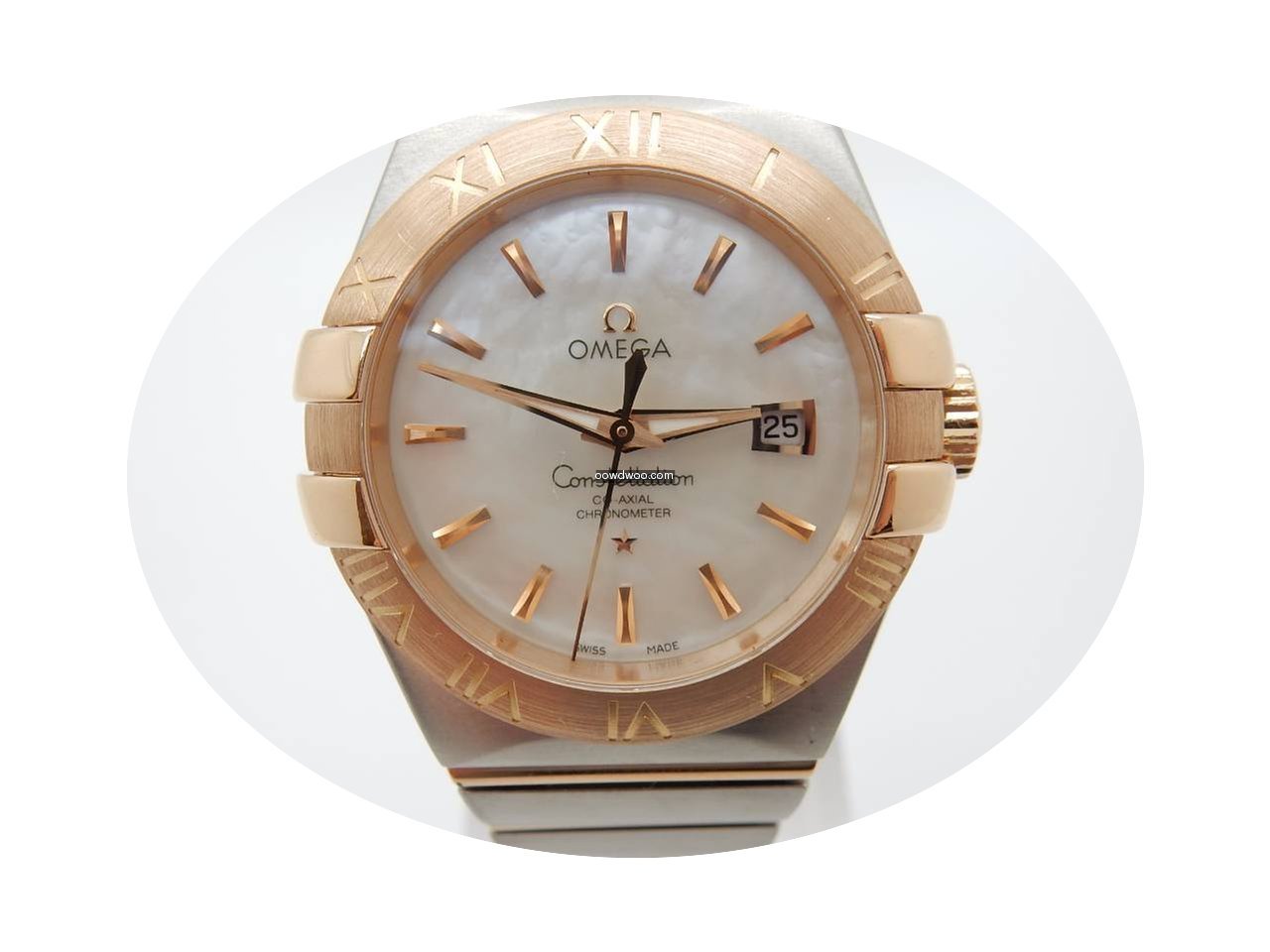Omega Constellation Ladies 31mm Rosegold...