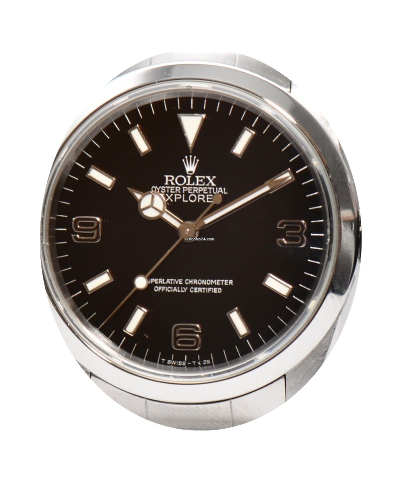 Rolex Explorer Black Out seltene Uhr Sta...