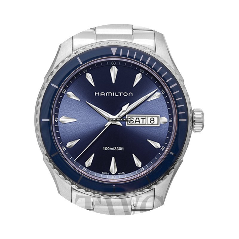 Hamilton Jazzmaster Seaview Day Date Qua...