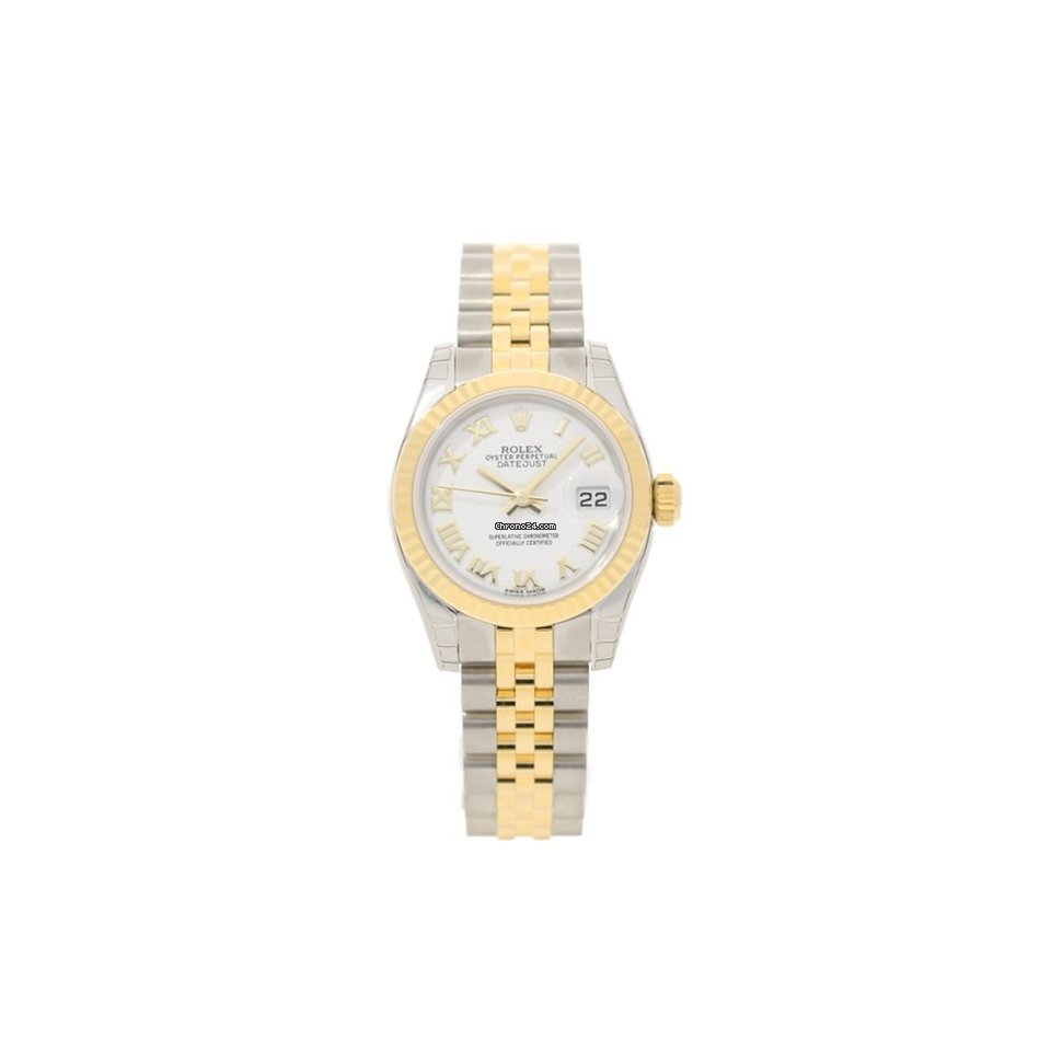 Rolex Datejust 179173 - White Roman Dial...