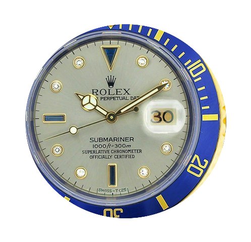 Rolex Submariner Gold watch With Gray Di...