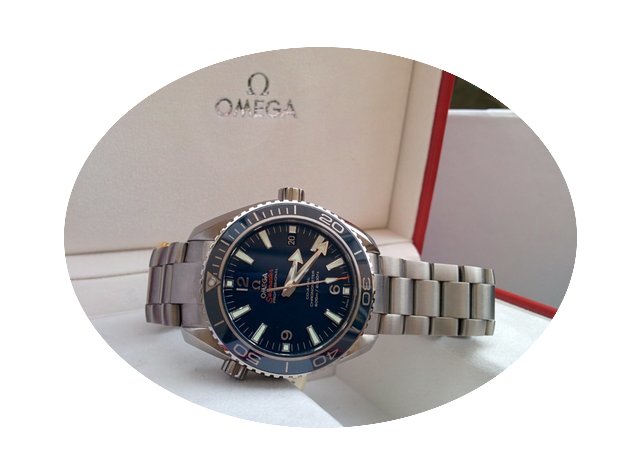 Omega Seamaster Planet Ocean 42mm Titani...