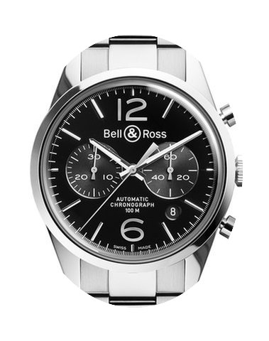 Bell & Ross Vintage Officer Chronogr...