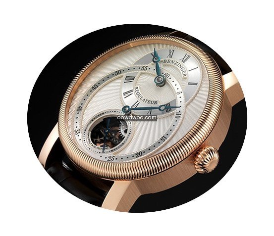 Benzinger Regulator White Rose Gold...