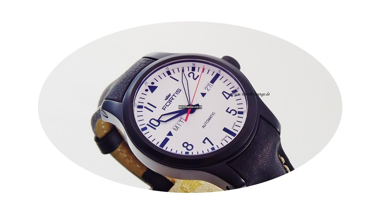 Fortis B-42 Nocturnal Day/Date top condi...