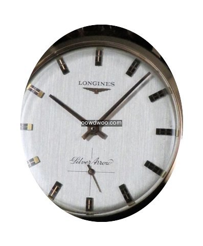 Longines Silver Arrow Rose Gold 18kt Man...