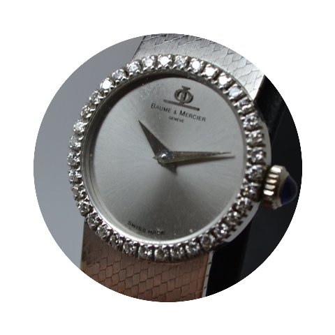 Baume & Mercier 18K White Gold with ...