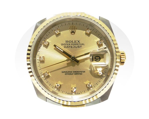 Rolex Datejust Diamonds 16233...