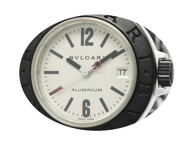 Bulgari Aluminium Rubber Quartz Ladies W...