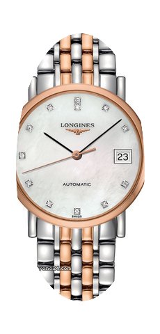 Longines Elegant Automatic 34.5mm Midsiz...