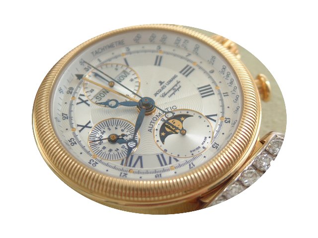 Jacques Lemans massiv 18 Karat Gelbgold ...