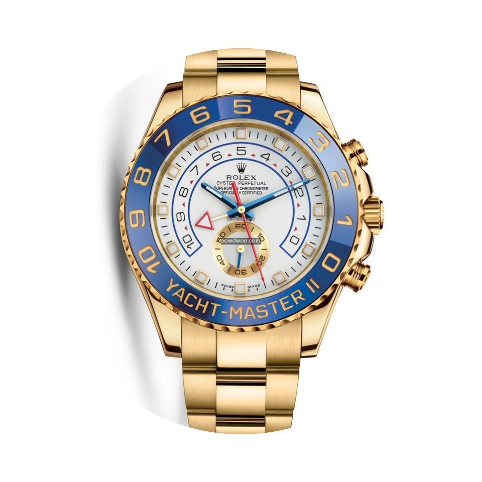 Rolex YACHT MASTER II YELLOW GOLD...