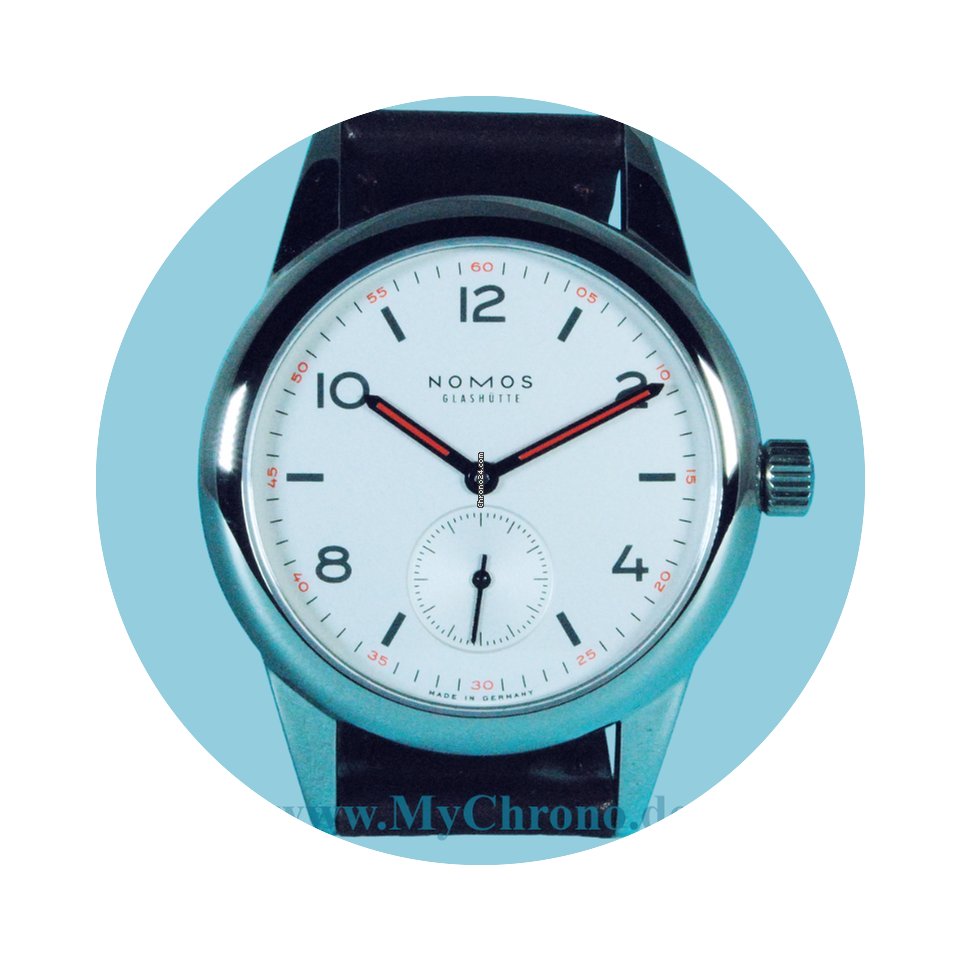 Nomos Glashütte Club Edelstahlboden -NE...