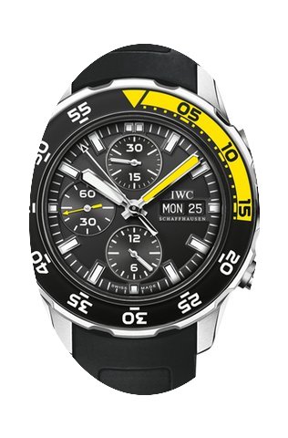 IWC Aquatimer Auto Chrono, Black Dial - ...