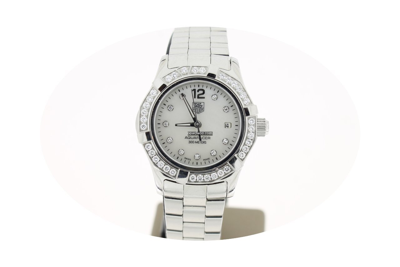 TAG Heuer Aquaracer Lady Steel MOP Diamo...