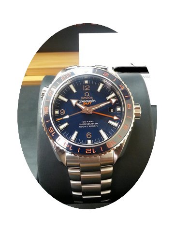Omega 23230442203001 Planet Ocean GMT Bl...