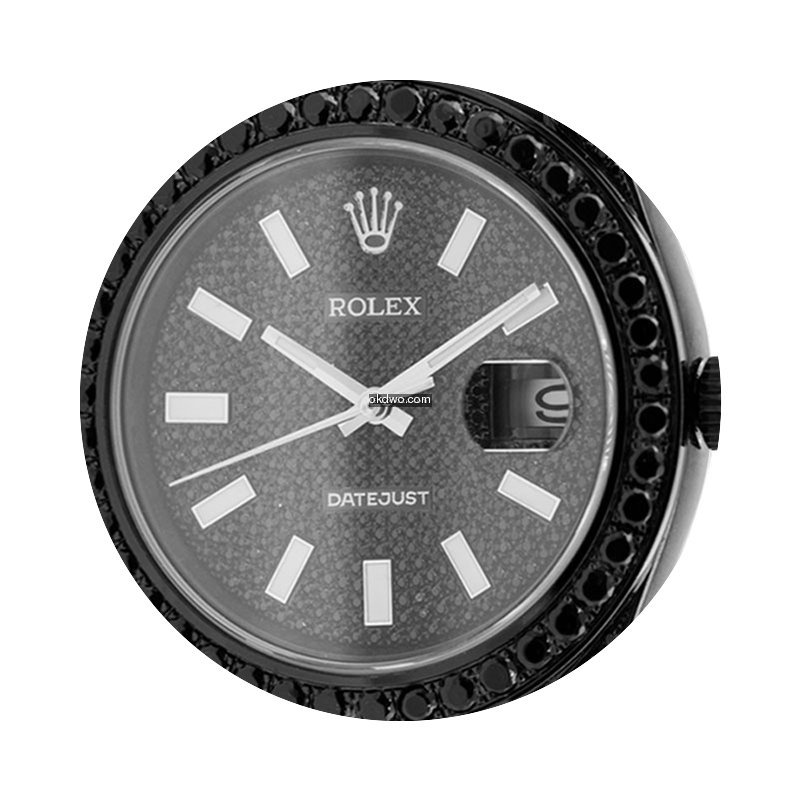 Rolex Datejust II 41mm Black PVD Custom ...