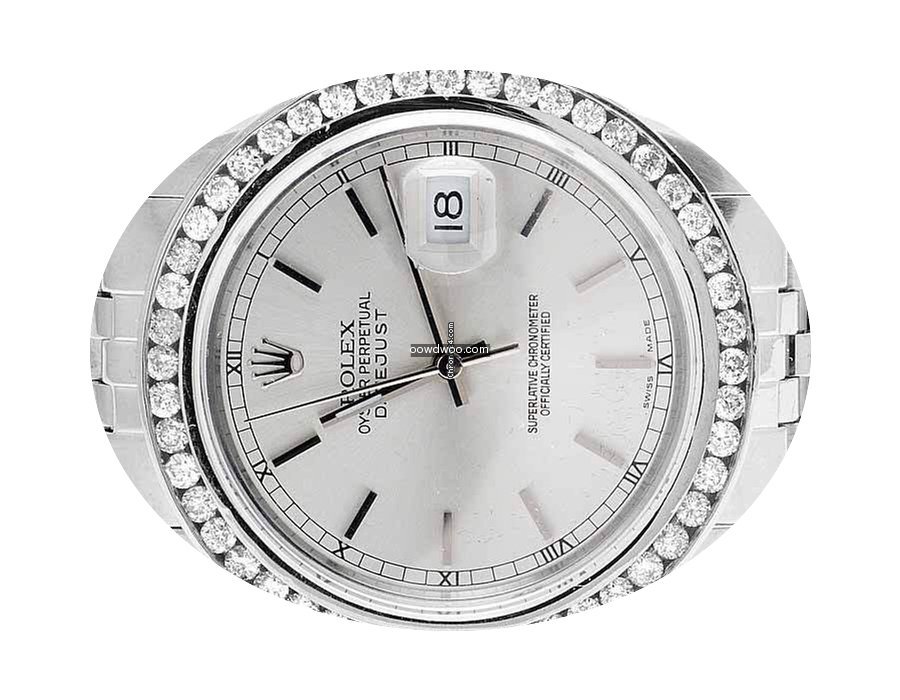 Rolex Mens Rolex Datejust Quickset 16014...