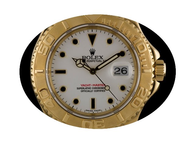 Rolex 18k Yellow Gold O/P Yacht-Master G...