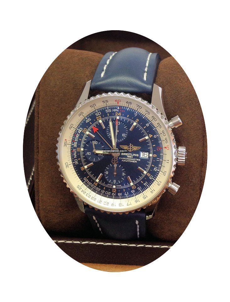 Breitling Navitimer World A24322 - Box &...