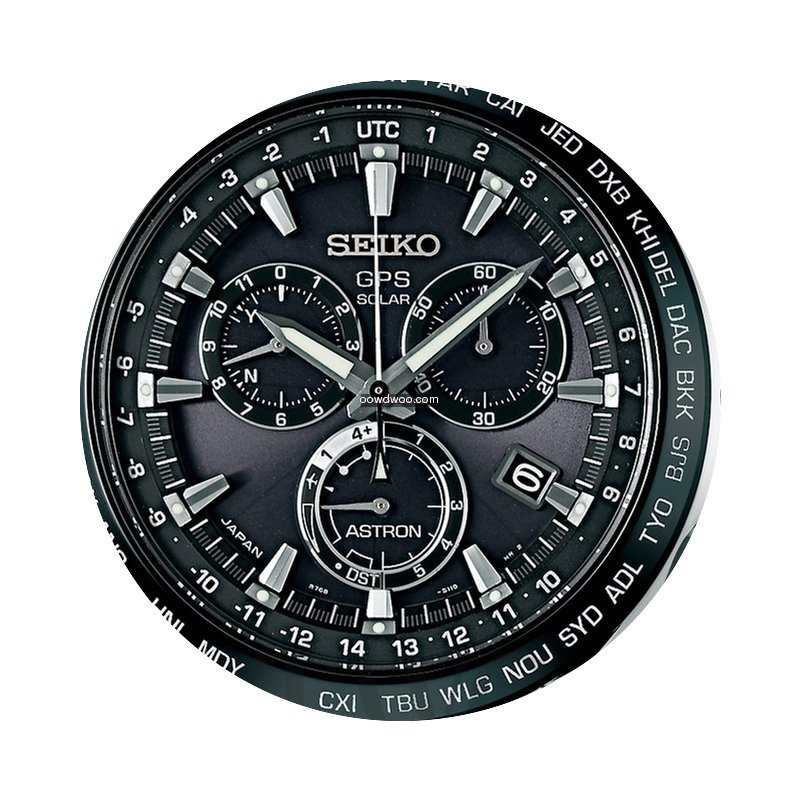 Seiko Titanium GPS Solar Chronograph - S...