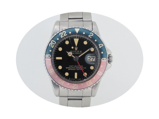 Rolex GMT MASTER 1675 CORNINO GILT...