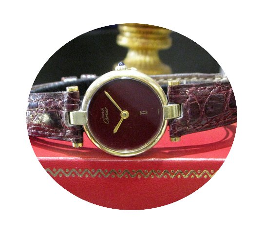 Cartier Must De Cartier Vermeil Gold Ste...