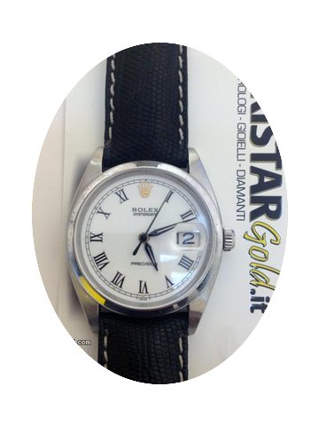 Rolex Precision Date Dial White 34mm...