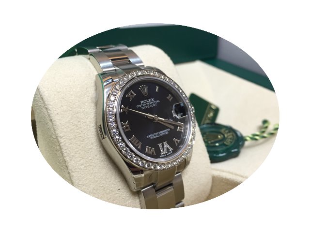 Rolex Datejust 31mm 178384 Purple VI Rom...