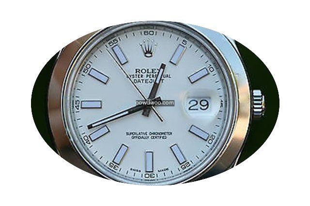 Rolex Mens Datejust Ii Stainless Steel 1...