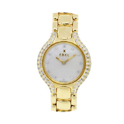 Ebel Beluga 18k Gold Diamond Bezel &...