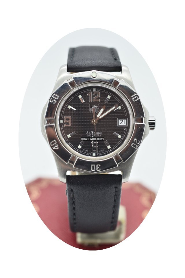 TAG Heuer 200 Meters Wn2111 Black Stainl...