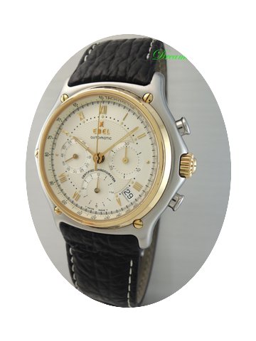 Ebel 1911 Le Modulor Chronograph Stahl-G...