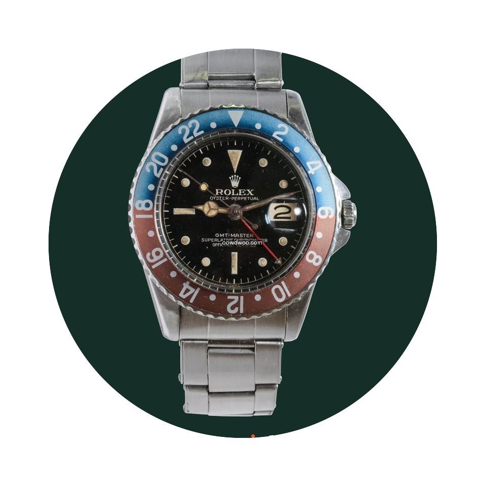 Rolex GMT-Master Cornino Gilt 1675...