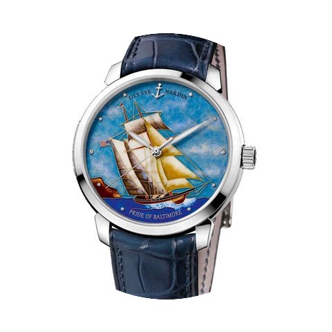 Ulysse Nardin White Gold Balt Classico E...