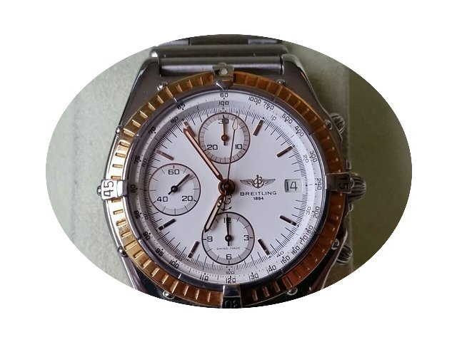Breitling Chronomat Rouleauxband Gold St...