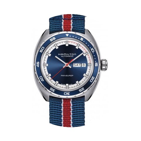 Hamilton PAN EUROP Automatik Herrenuhr H...