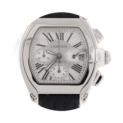 Cartier Roadster Chronograph XL Steel Au...