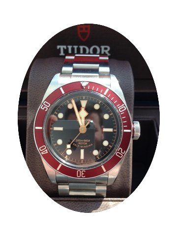 Tudor Heritage Black Bay Edelstahl Autom...