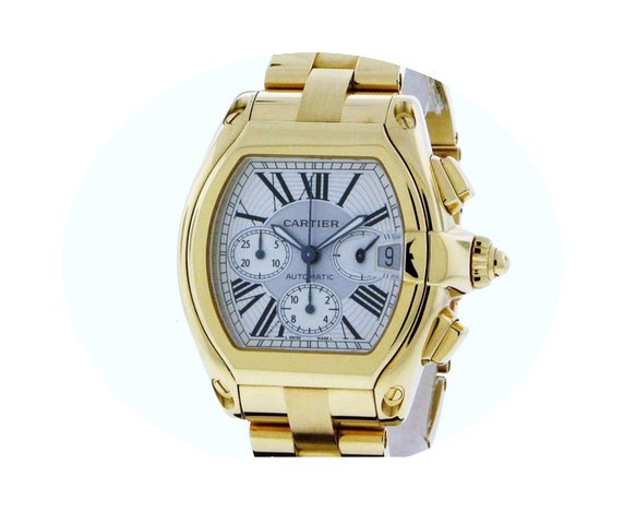Cartier Roadster Chronograph 18kt Yellow...