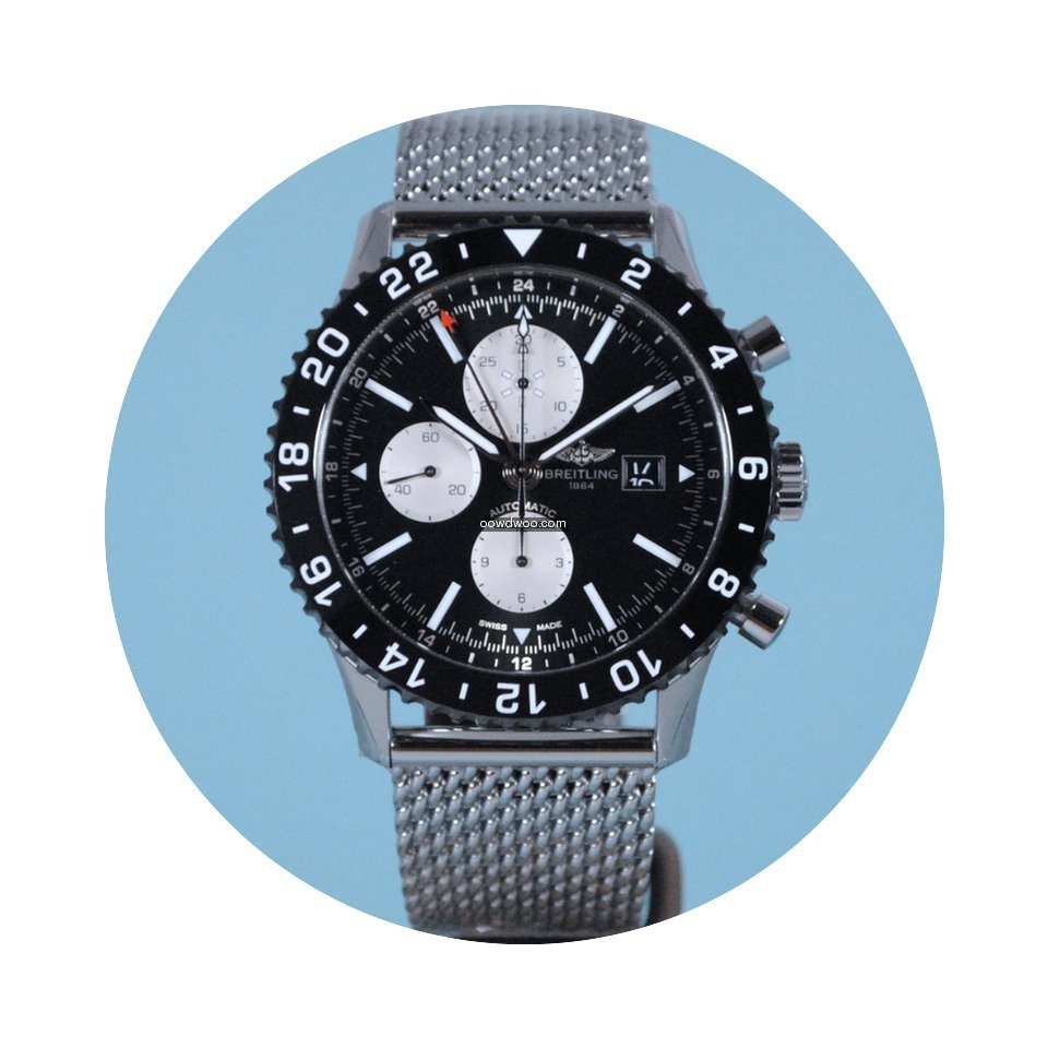 Breitling CHRONOLINER Index schwarz Ocea...