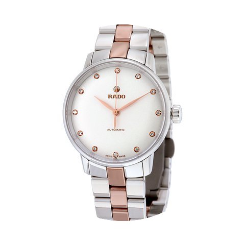 Rado Ladies Coupole Classic Silver Dial ...